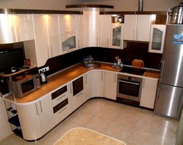 Угловая кухня «Латте»